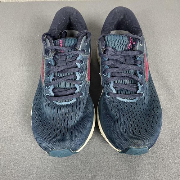 Brooks Shoes Womens Size 6 Blue Dyad 11 Running Sneakers Cushion Neutral - Picture 2 of 14